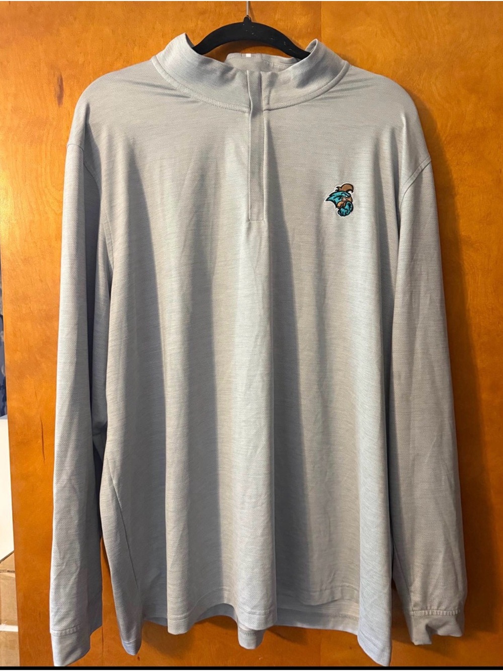 Under Armour Coastal Carolina University Gray Performance Quarter-Zip Pullover